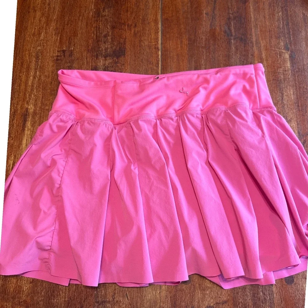 Joy Lab Athletic Skort Womens XL Pink  Pleated Tennis Golf Skirt